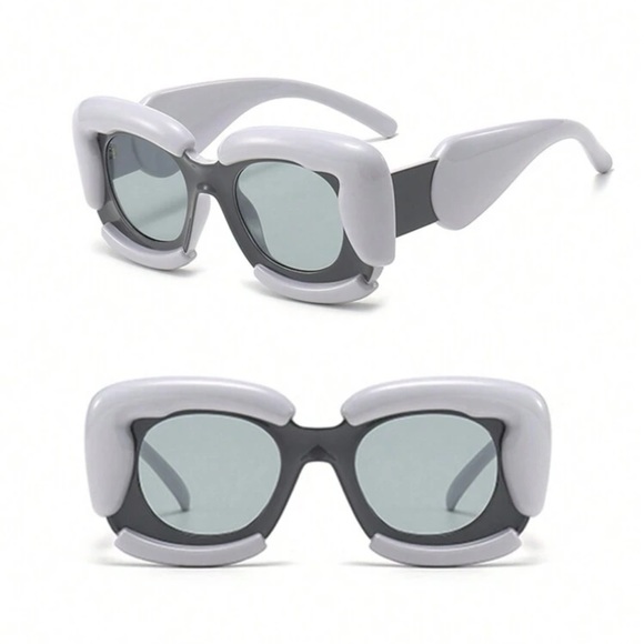 Cloud Design Eye Glasses With Expanding Effect As Trendy Decorative Accessory - Picture 1 of 5